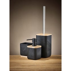 Dozownik do mydła czarny Kleine Wolke Crossover