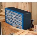 Draper Tools Organizer na narzędzia z 30 szufladami, niebieski, 12015