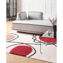 Dywan BOLAT Beżowy 160 x 230 cm Bawełna