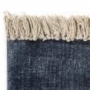 Dywan typu kilim, bawełna, 160 x 230 cm, niebieski