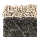 Dywan typu kilim, bawełna, 200 x 290 cm, antracytowy
