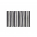 Dywan zewnętrzny 120 x 180 cm czarny z jasnoszarym DELHI