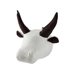 Dziecięca ozdoba ścienna byk geoffrey biały