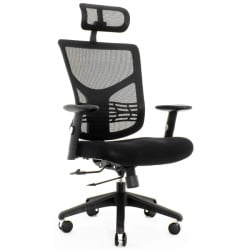 Ergonimiczny Fotel ERGOFLY STAR-E T-01 Black Ergonimiczny Fotel ERGOFLY STAR-E T-01 Black