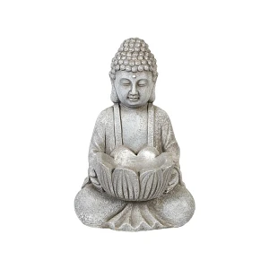 Figurka budda szara montcel