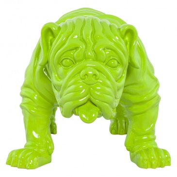 Figurka Bulldog Kokoon Design zielony