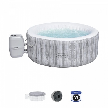 Fiji lay-z-spa przydomowe spa bestway 4-osobowe + pompa + filtr + chemconnect