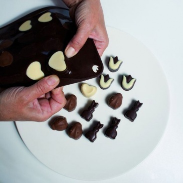 Foremka na czekoladki lub kostki lodu wiosna 16 sztuk Pavoni