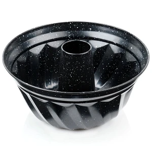 Forma do babki granitowa z kominem 24,5 cm Forma do babki granitowa z kominem 24,5 cm