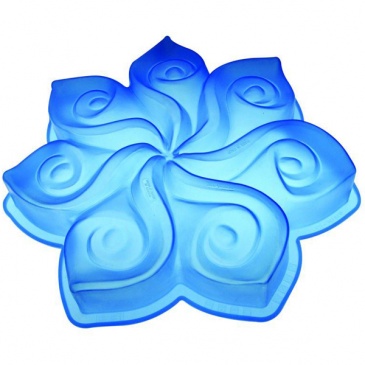 Forma do ciasta Calla Pavoni niebieska