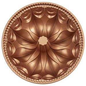 Forma do pieczenia babki aluminiowa z kominem foremka na babkę ciasto okrągła marissa 23,5 cm Forma do pieczenia babki aluminiowa z kominem foremka na babkę ciasto okrągła marissa 23,5 cm