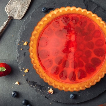 Forma foremka silikonowa do pieczenia tarty ciasta na tartę okrągła do zapiekania 27 cm