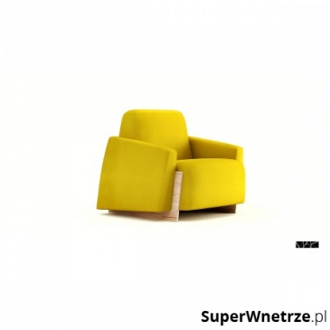 Fotel 92x95x85cm MAKstudio Bao żółty
