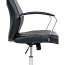 Fotel biurowy ADEPT Ekoskóra Czarny