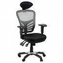 Fotel Biurowy, krzesło biurowe, fotel obrotowy Tema szary