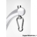 Fotel Bubble Stand King Home srebrny