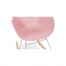 Fotel bujany Kokoon Design Knebel różowy