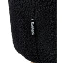 Fotel dziecięcy boucle pingwin czarny FYN