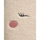 Fotel dziecięcy Jednorożec LULEA Boucle Jasnobeżowy