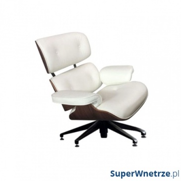 Fotel Lounge Chair King Home biały