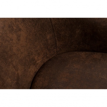Fotel Presto vintage D2 brązowy