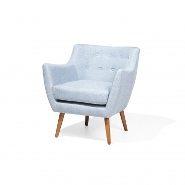 Fotel tapicerowany jasnoniebieski Camille BLmeble