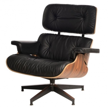 Fotel biurowy D2 Vip czarny/rosewood/standard base