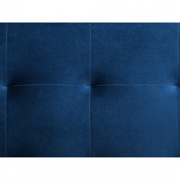 Fotel welurowy niebieski ABERDEEN