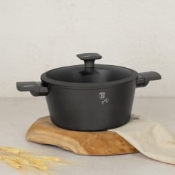 Garnek z pokrywką 24cm BerlingerHaus BH- 8131 | Antracit Collection Garnek z pokrywką 24cm BerlingerHaus BH- 8131 | Antracit Collection