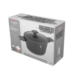 Garnek z pokrywką 24cm BerlingerHaus BH- 8131 | Antracit Collection Garnek z pokrywką 24cm BerlingerHaus BH- 8131 | Antracit Collection