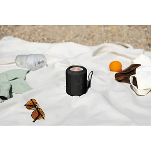 Głośnik Bluetooth z torbą podróżną FashionTV FTV-0115 Matte Black Rose Gold Collection