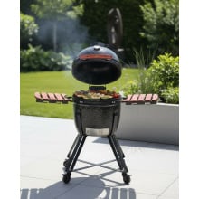Grill węglowy KAMADO Ceramika Czarny