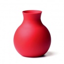 Gumowy wazon duży dwa w jednym czerwony Living Room Menu