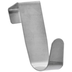 Haczyk, wieszak na drzwi, ręczniki, stalowy, zestaw, komplet, 2 sztuki