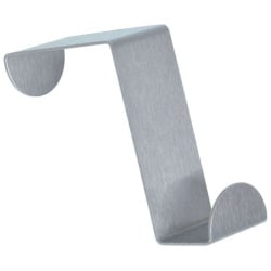 Haczyk, wieszak na drzwi, ręczniki, stalowy, zestaw, komplet, 2 sztuki