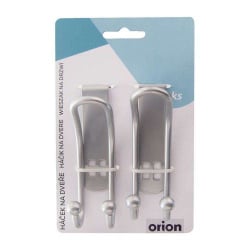 Haczyki haczyk podwójny wieszak na drzwi ręczniki kabinę 2 szt