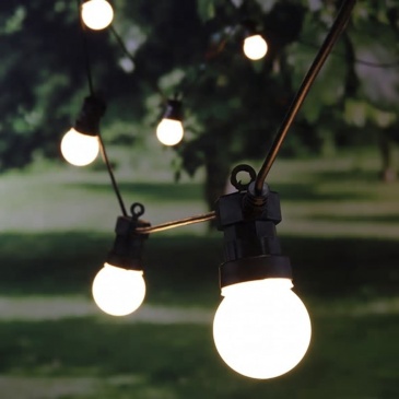 HI Łańcuch oświetleniowy z 20 żarówkami LED, 1250 cm
