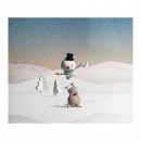 Hoptimist snowman s white 26172