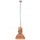 Industrialna lampa wisząca 25 W, miedziana, okrągła, 42 cm, E27