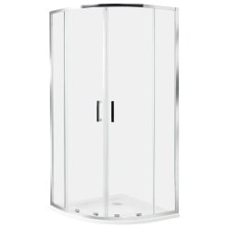 Kabina prysznicowa jukatan 90 x 90 x 185 cm srebrny