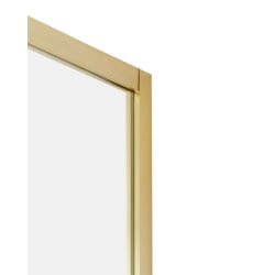 Kabina prysznicowa tela 90 x 90 x 185 cm złoty