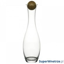 Karafka na wino z dębowym korkiem 1l Sagaform Oval Oak
