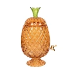 Kare dyspenser do napojów pineapple  bursztynowy