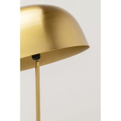 KARE lampa podłogowa LOUNGY 160 cm złota