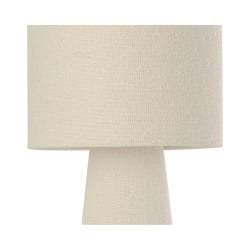 Kare lampa stołowa marleen boucle beżowa