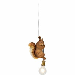 Kare lampa wisząca wiewiórka 20 cm