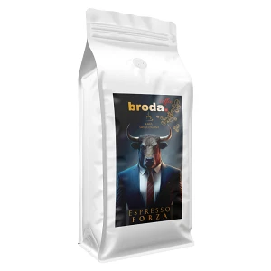 Kawa świeżo palona • broda. coffee • Espresso Forza 50% Arabica / 50% Robusta • 500g Kawa świeżo palona • broda. coffee • Espresso Forza 50% Arabica / 50% Robusta • 500g
