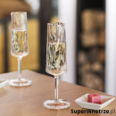 Kieliszek do szampana 100ml Koziol Club Champagne transparentny zielony