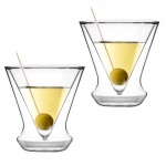 Kieliszki do martini z podwójną ścianką soho 155 ml (2 szt)