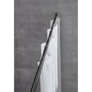 Kleine wolke drążek prysznicowy teleskopowy 21 mm  125-220 cm czarny  aluminium